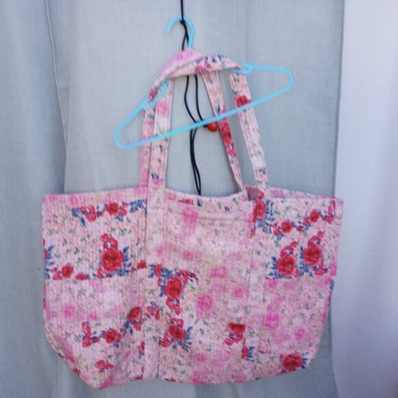 LoveShackFancy large tote bag Cyndi Roses - Picture 3 of 8